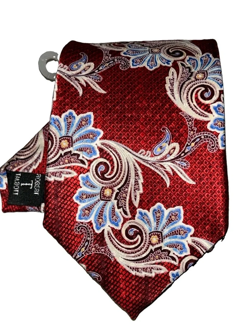 Robert Talbott Best Of The Class Flowers Paisley Silk Tie Gorgeous 61”x 3”1/4
